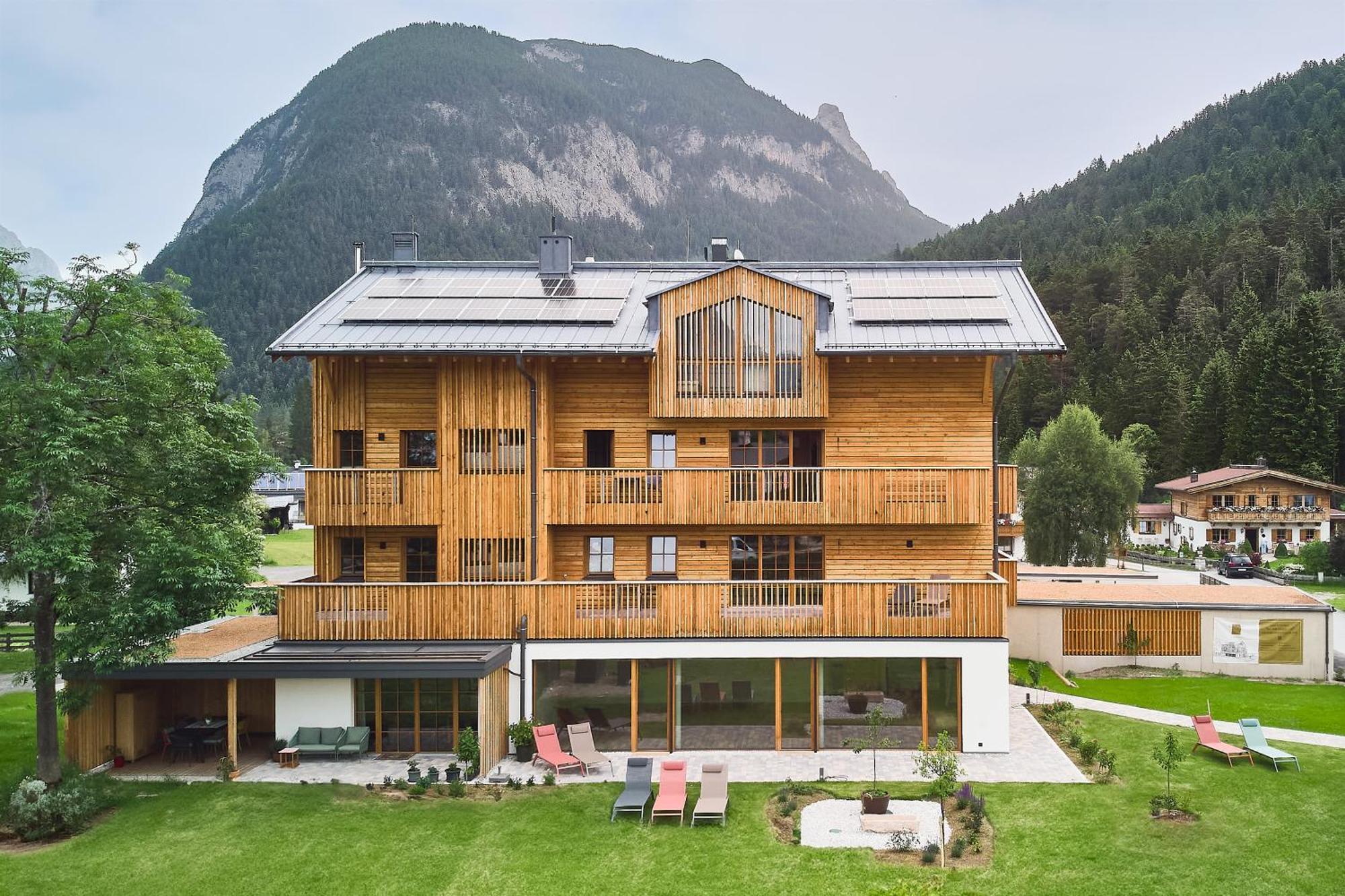 Kurblhof Natur Hotel Appartements Leutasch Zewnętrze zdjęcie